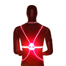 Load image into Gallery viewer, Don&#39;t Hit Me! Night Running/Biking LED Vest - Chancery Lane
