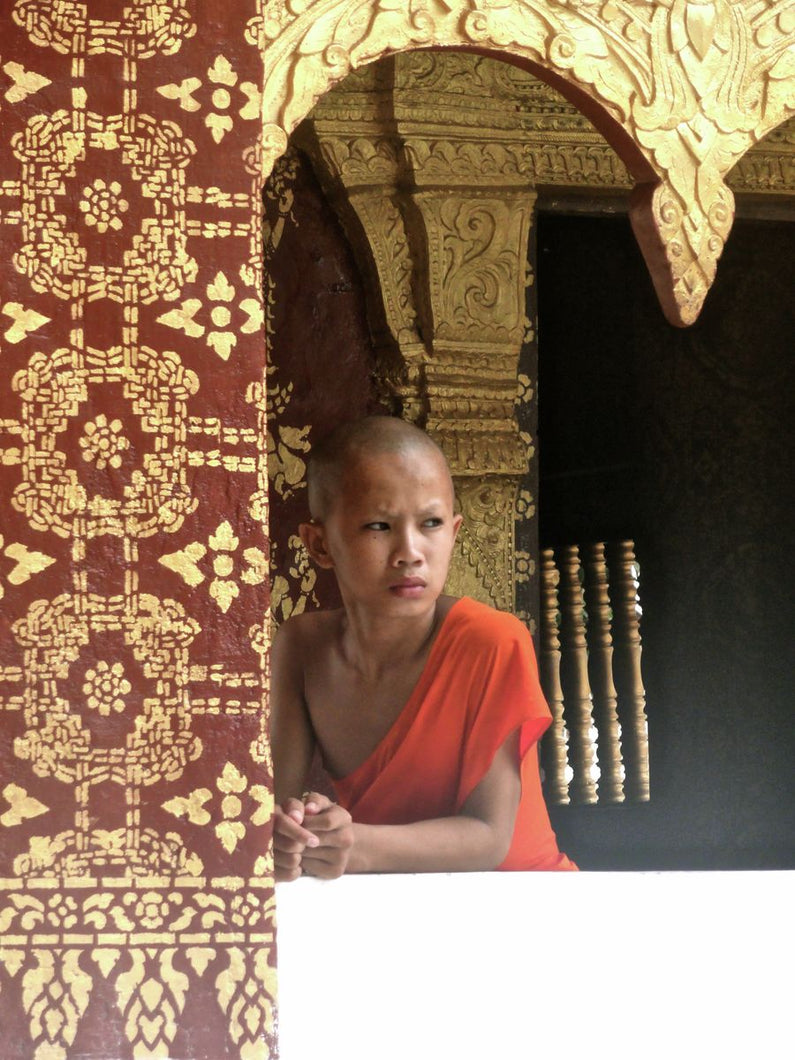 Laotian Boy Monk - Worlds Abroad
