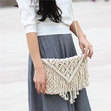 Load image into Gallery viewer, Hand-woven Beach Clutch - Chancery Lane
