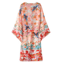 Load image into Gallery viewer, Floral Kimono Beach Cover Up - Chancery Lane
