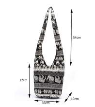Load image into Gallery viewer, Elephant Sling Bag from Laos - Chancery Lane
