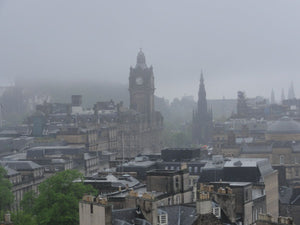 Thunderstorm over Edinburgh Scotland - Worlds Abroad