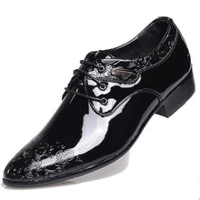 Load image into Gallery viewer, Snakeskin Grain Leather Oxford Shoes - Worlds Abroad

