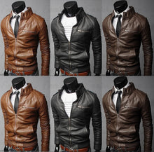 Load image into Gallery viewer, Leather Bomber - Worlds Abroad

