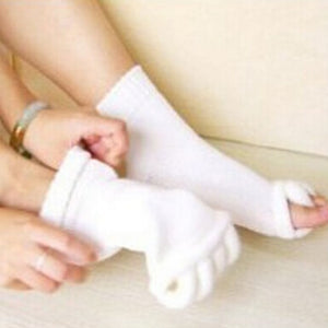 Fluffy Five Fingers Toes Socks - Worlds Abroad