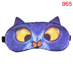 Cute Cat Dog Sleeping Blindfold - Worlds Abroad