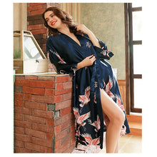 Load image into Gallery viewer, Satin Japanese Nightgown - Worlds Abroad
