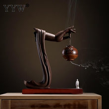 Load image into Gallery viewer, Ceramic Incense Burning Home Decoration Sculpture - Worlds Abroad
