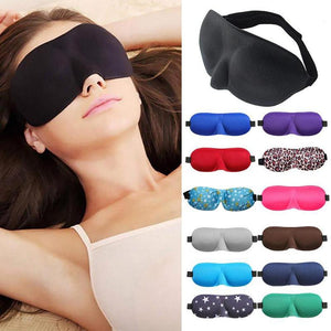 3D Natural Sleep Mask Eyeshade - Worlds Abroad