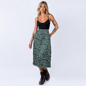 Leopard Print Skirt - Worlds Abroad