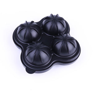 4-Cavity Silicone Ice Cube Maker for Cocktails & Whiskey - Worlds Abroad