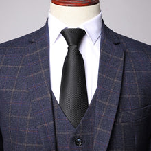 Load image into Gallery viewer, Three-piece Plaid Suit (Jacket, Vest and Pants) - Worlds Abroad
