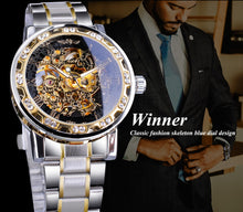 Load image into Gallery viewer, Stainless Steel Mechanical Winner - Worlds Abroad
