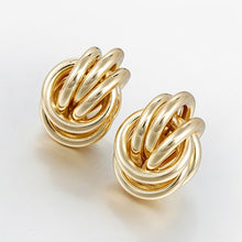 Load image into Gallery viewer, Elegant Gold Drop Earrings - Worlds Abroad
