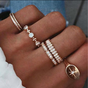 Charm Joint Ring Set - Worlds Abroad