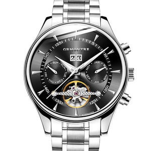 Tourbillon Mechanical Men's Wrist Watch - Worlds Abroad