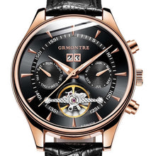 Load image into Gallery viewer, Tourbillon Mechanical Men&#39;s Wrist Watch - Worlds Abroad
