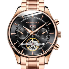 Load image into Gallery viewer, Tourbillon Mechanical Men&#39;s Wrist Watch - Worlds Abroad
