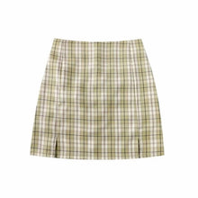 Load image into Gallery viewer, Plaid Mini Skirt - Worlds Abroad

