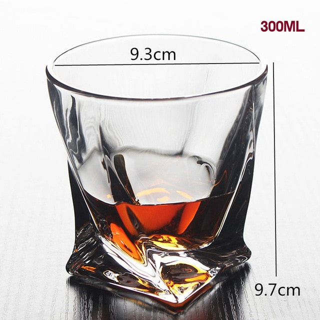 Whiskey Brandy Vodka Crystal Glassware - Worlds Abroad