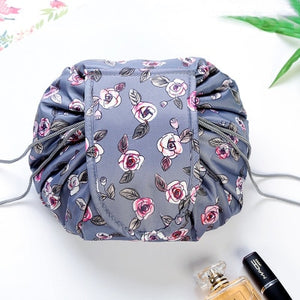 Women's Drawstring Cosmetic Travel Bag - Worlds Abroad