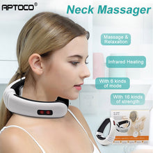 Load image into Gallery viewer, Electric Pulse Back &amp; Neck Massager - Worlds Abroad
