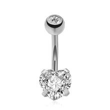 Load image into Gallery viewer, Cubic Zirconia Belly Button Ring - Chancery Lane
