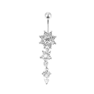 Cubic Zirconia Belly Button Ring - Chancery Lane