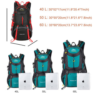 40/50/60L Large Capacity Traveling Backpack - Worlds Abroad