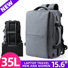 Load image into Gallery viewer, Double Compartment Backpack with Unique Digital Bag for 15.6 inch Laptop - Worlds Abroad
