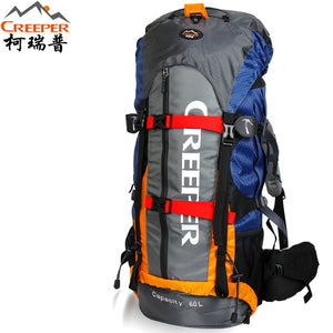 60L Waterproof Nylon Venturing Backpack - Worlds Abroad