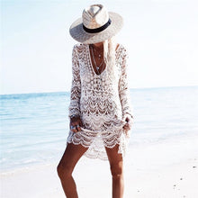 Load image into Gallery viewer, Crocheted Lace Beach Dress - Chancery Lane
